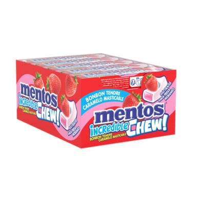 Caramelos MENTOS INCREIBLE Sabor Fresa