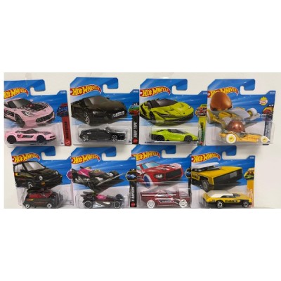 coches 3D HOT WEELS 1x12 unds.