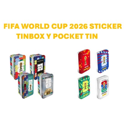 POCKET TIN WORLD CUP pvp.14 eur