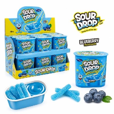 SOUR DROP BLUEBERRY 18 uds de 50 grs c/u