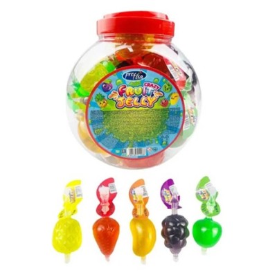 Frutas surtidas de gelatina 36 grs tarro de 35 uds.