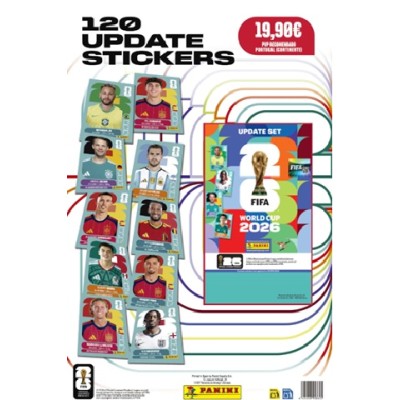 CARTON UPDATE STICKER Mundial 2026
