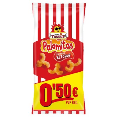 Linea joven PALOMITAS KETCHUP 35 gr (precio venta marcado)