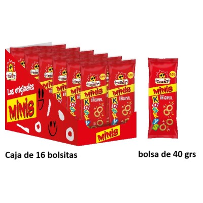 KASKYS Bolsas MINIS de Tosfrit bolsa 40 grs