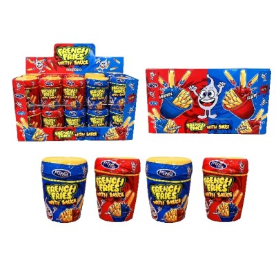 French Fries with Sauce 20 uds de 23 grs