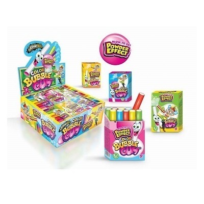 Lapices Chicles sabores surtidos  18 unidades
