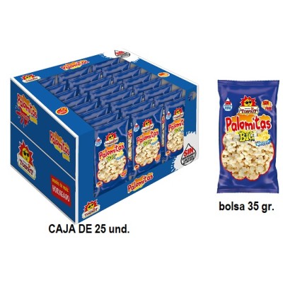PALOMITAS TOSFRIT con mantequilla 25 uds de 35 grs