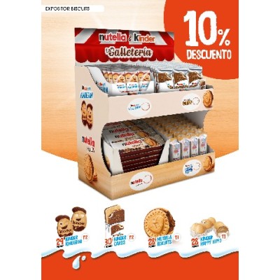 EXPOSITOR BISCUIT kinder 110 uds.