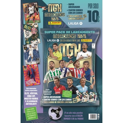 STARTER PACK MEGACRACKS 2025/26 Panini