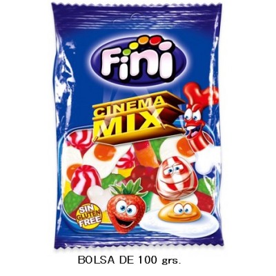 Surtido gominolas FINI CINEMAMIX bolsa 90 gr Precio 1 ud