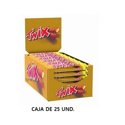 TWIX 25 uds de 50 grs.