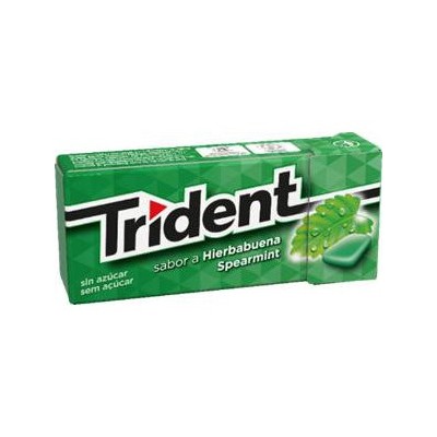 CHICLES GRAGEA Trident HIERBA 24 uds