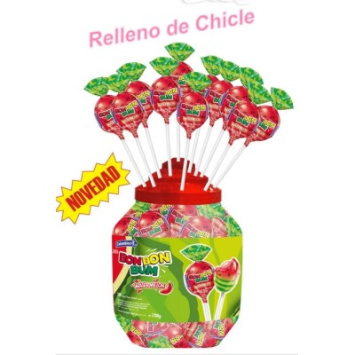 BONBON BUM SANDIA 100 unds.