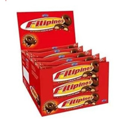 FILIPINOS NEGROS 128gr caja de 12 und