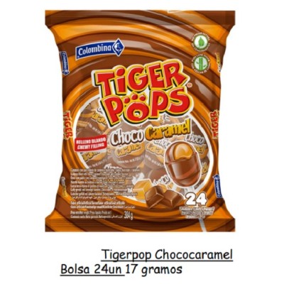 TIGER POPS Colombina bolsa 24 und.