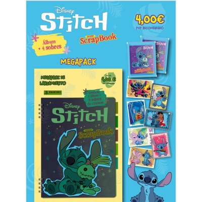 Album+4 Sobres STITCH(2) 2025/26 panini