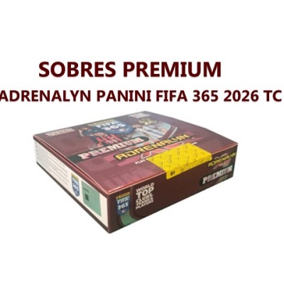 Sobres PREMIUM FIFA 365 panini 2025/26 1x10 uds