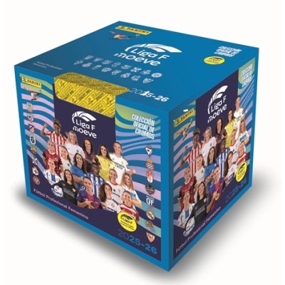 Sobres LIGA FEMENINA 2025/26 caja de 50 uds. Panini