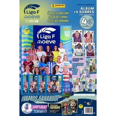 Album+4 Sobres LIGA FEMENINA 2025/26