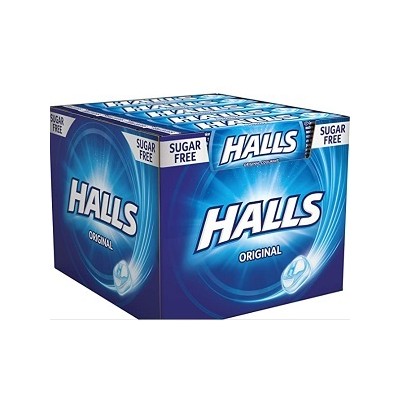 CARAMELOS HALLS S/Azucar MENTA 20 uds