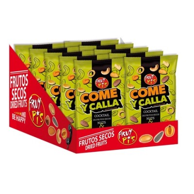 Cocktel Frutos Come y Calla bolsa 145 gr. caja de 10 uds
