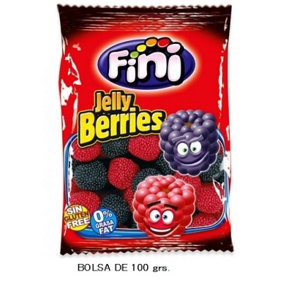 MORAS de gominola FINI 12 uds de 90 grs Precio 1 ud