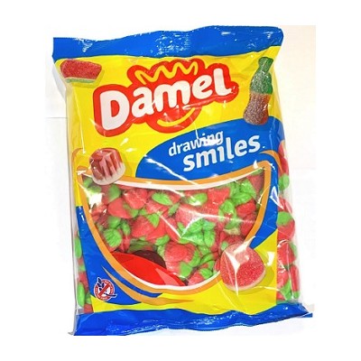 Gominolas FRESAS BRILLO DAMEL 250 uds