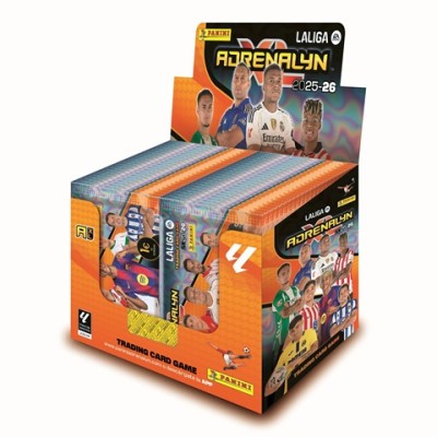 Sobres ADRENALIM panini  2025/26 caja de 50 sobres