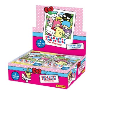 Sobres HELLO KITTY&FRIENDS Panini caja de 24 uds
