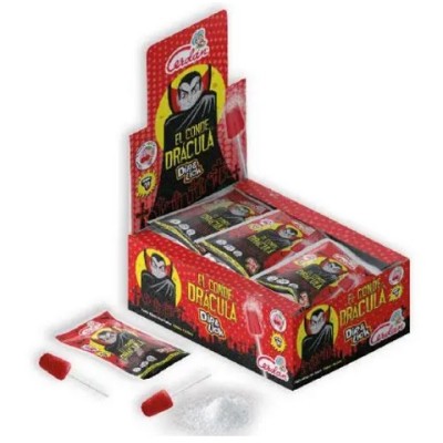 SOBRES Conde DRACULA soda Cereza-Cola 40 uds de 17 grs