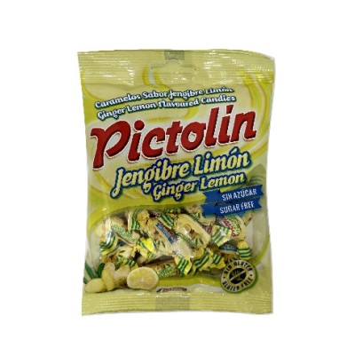 Bolsita Pictolin Jengibre Limon 12 uds de 65 grs