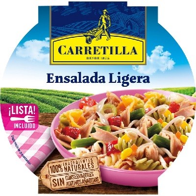 ENSALADA LIGERA CON SOJA Carretilla