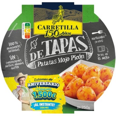 BOL TAPAS BACON Y QUESOCARRETILLA