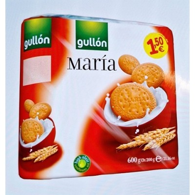 GALLETAS MARIA gullon paquete de 3 uds. 200 grs.