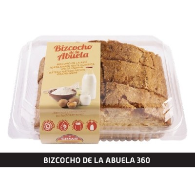 Bizcocho DE LA ABUELA Blister 360 gr. GIMAR