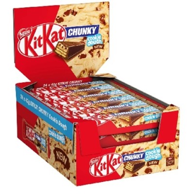 CHUNKY kit kat COOKIE Dough 24 uds de 40 grs