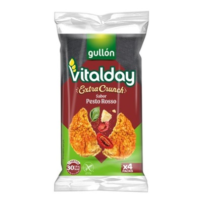 VITALDAY Gullon PESTO ROSSO 8 uds de 93 grs
