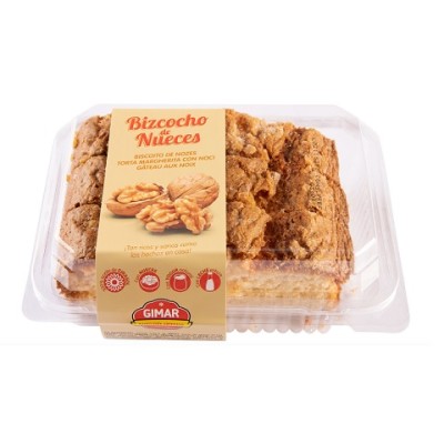 Bizcocho de NUECES 360gr. GIMAR