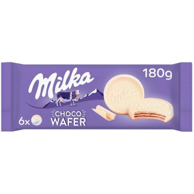 MILKA WAFER WHITE 18 uds de 180 grs.