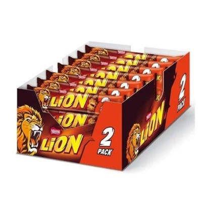 LION PACK2 chocolate 60 grs x 28 uds