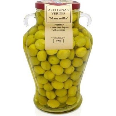 Encurtidos JARRA ACEITUNAS verde 1 Kg