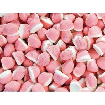 Gominolas Haribo BESITOS NATA FRESA 250 uds