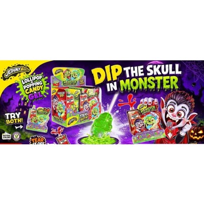 MONSTER POPPING+GEL 18 uds de 30 grs