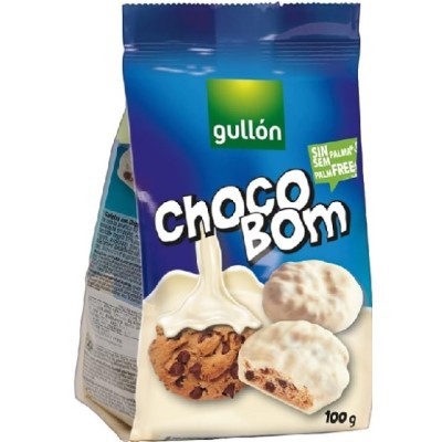 Galletas CHOCOBOM BLANCO Gullon 100 grs