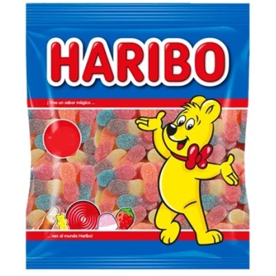 Bolsita de goma Lenguas Pika HARIBO de 100 grs  18 ud