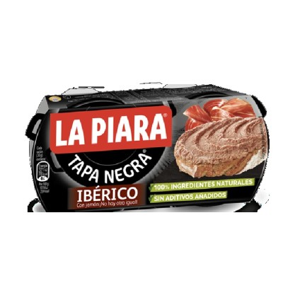 PATE DE IBERICO La piara Pack 8x2x75 grs.