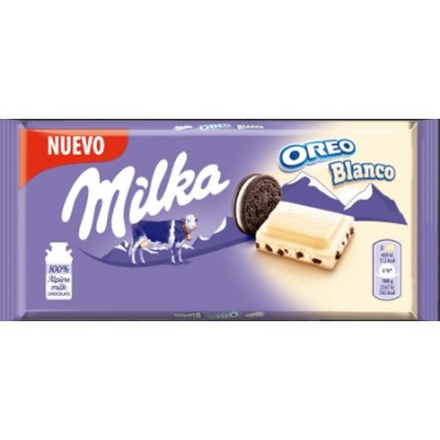 Tableta Milka Oreo Blanco 22 uds de 100 grs