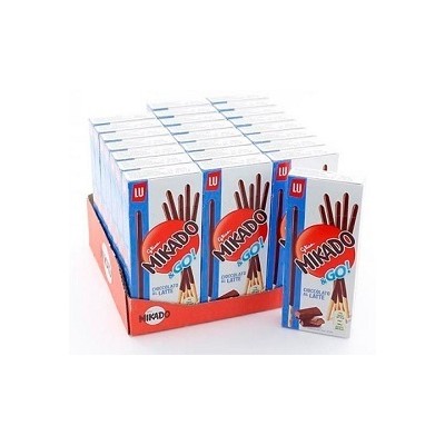 Mikado leche bolsa 24 uds de 39 grs