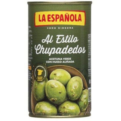 Aceitunas LA ESPAÑOLA CHUPADEDOS lata 2 kg