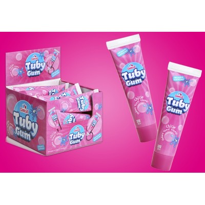 TUBY GUM Chicle 18 uds de 35 grs